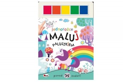MOREX Maluj paluszkiem Jednorożce 13914