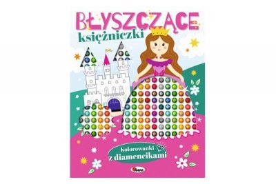 MOREX Kolorowanki z diamencikami Księżniczki 14087