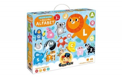 CzuCzu CzuCzu Duuuże puzzle z dziurką Alfabet 91262
