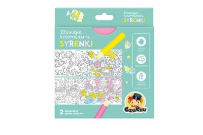 CzuCzu CzuCzu Dłuuugie kolorowanki Syrenki 01294