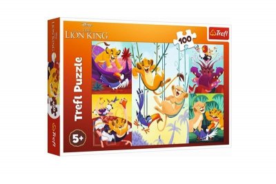 TREFL PUZZLE 100 Dzielny Król Lew/Disney Lion King 16478