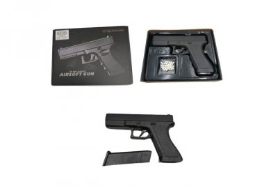 CABOTOYS Pistolet na kulki metal V45 81344