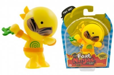 FUNRISE TOYS FART NINJAS fig.z dźwiękiemGassy Grasshopper 70699