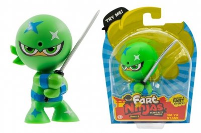 FUNRISE TOYS FART NINJAS fig.z dźwiękiem Na Yu Stank 70703