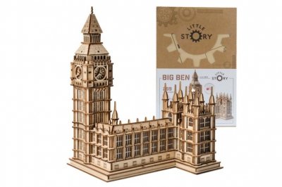 NICE IDEA Puzzle drewn.model 3D Big Ben E010 70046