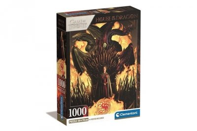 CLEMENTONI - PUZZLE CLE puzzle 1000 C House of The Dragon 39904