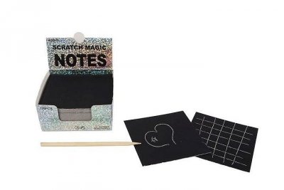 HIPO Notes czarne karteczki 100szt 620613 45658