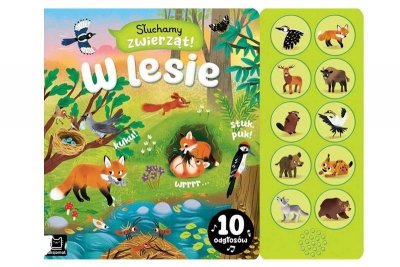 AKSJOMAT Słuchamy zwierząt! W lesie 10 odgłosów 39495