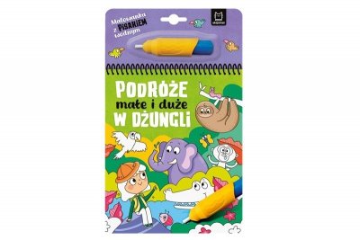 AKSJOMAT Malow.z pisak.wod.Podr.małe i duże W dżungli 39815