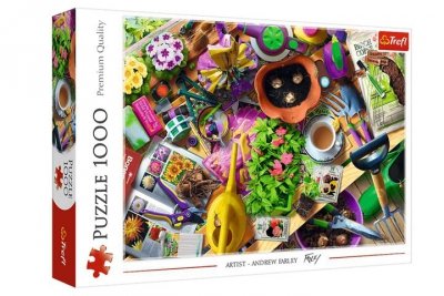 TREFL PUZZLE 1000 Porządki w ogrodzie 10927
