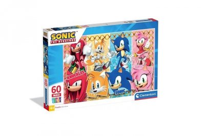 CLEMENTONI - PUZZLE CLE puzzle 60 maxi SuperKolor Sonic 26073