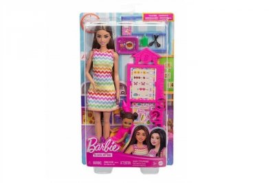 MATTEL Barbie lalka Nauczycielka + akc.szkolne JCR76 /6