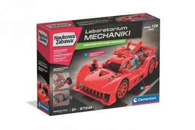 CLEMENTONI - ZABAWKI CLE Laboratorium mech.Samochód wyścigowy 50248