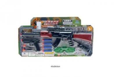 BIGTOYS Karabin na pociski z pianki BBRO6991 46991