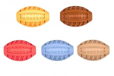 TULLO Piłka rugby z kolcami piszcząca 10cm 247 72473