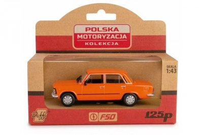 DAFFI Model PRL Fiat 125P MR pomarańczowy K-593 15934