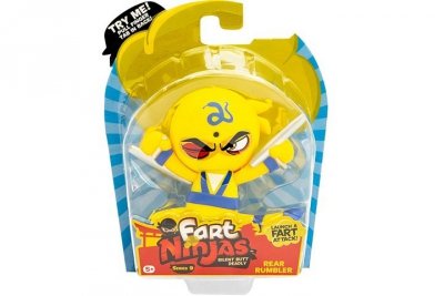 FUNRISE TOYS FART NINJAS fig.z dźwiękiem Rear Rumbler 70716
