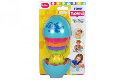 TOMY TOMY TOOMIES jajko Matrioszka niebieskie E73080