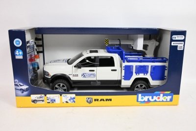 BRUDER - ATA BRUDER Dodge RAM 2500 serwis z kogutem 02509