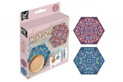 CCG - MZ IMPORT CCG diamentowe podstawki do malowania 2szt 34512