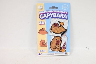 ART ACTIVE Diamentowa mozaika 9x9 Kapibara pomar. 76422
