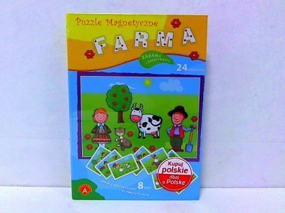 ALEXANDER Puzzle magnetyczne-farma 07596