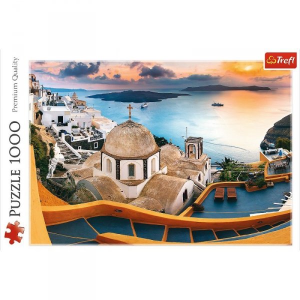 Trefl Puzzle 1000 elementów Bajkowe Santorini