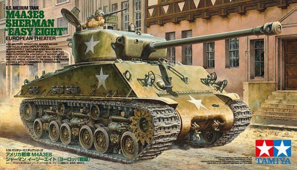 Tamiya US Tank M4A3E8 Sherman Easy Eight
