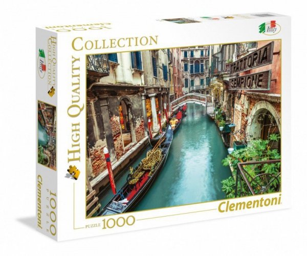 Clementoni 1000 elementów Kanał w Wenecji