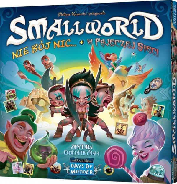 Rebel Gra Small World: Zestaw Dodatków 1- Nie bój nic + W pajęczej sieci