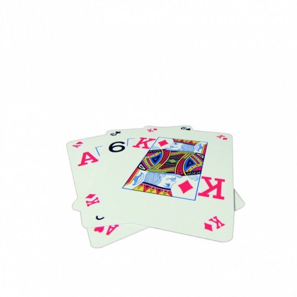 Cartamundi Karty poker Texas PC PEEK srebrne