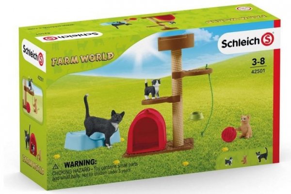 Schleich Zestaw figurek Playtime for cute Cats