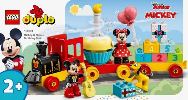 LEGO Klocki DUPLO Disney 10941 Urodzinowy pociąg myszek