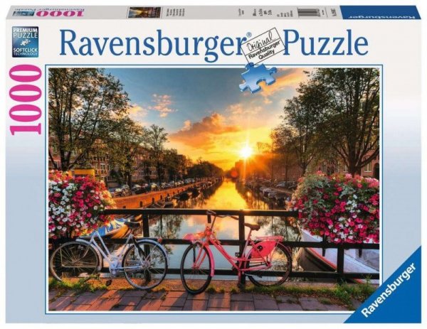 Ravensburger Polska Puzzle 1000 elementów Rowery w Amsterdamie