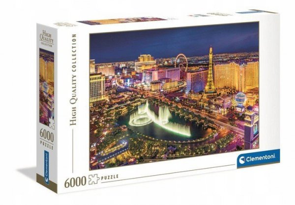 Clementoni Puzzle 6000 elementów Las Vegas