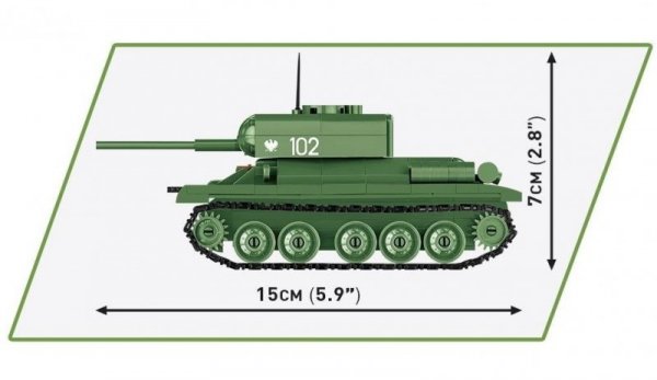 Cobi Klocki Klocki HC WWII T-34-85