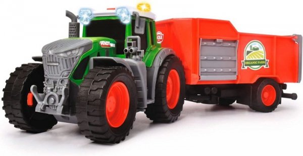 Dickie Traktor z przyczepą FARM 26 cm