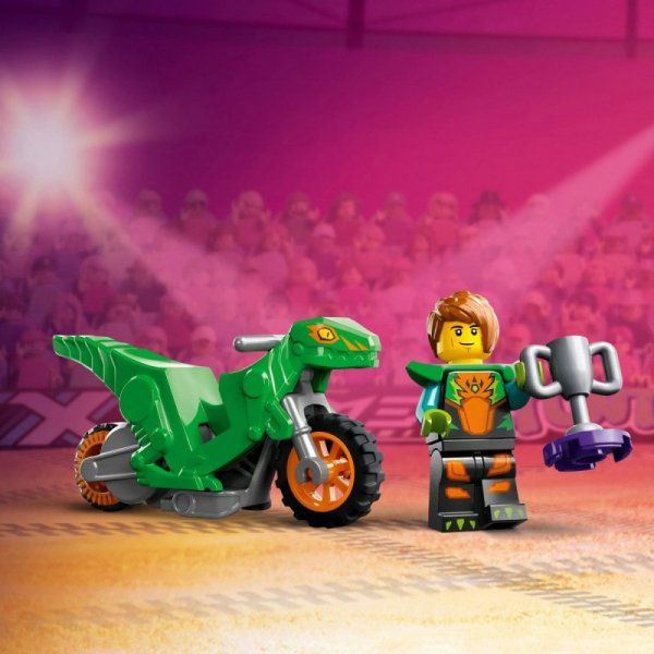 LEGO Klocki City 60359 Wyzwanie kaskaderskie - rampa z kołem do przeskakiwania