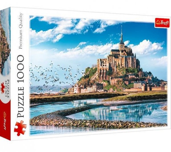 Trefl Puzzle 1000 elementów Mont Saint - Michel Francja
