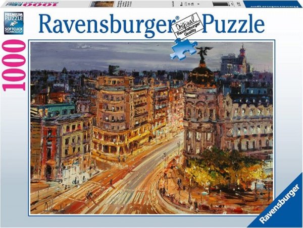Ravensburger Polska Puzzle 1000 elementów Madryt