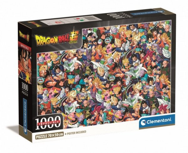 Clementoni Puzzle 1000 elementów Compact Anime Dragon Ball