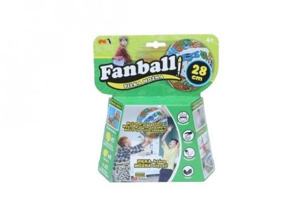 Epee Piłka Fanball - Piłka Można, piłka balonowa do kolorowania, zielona
