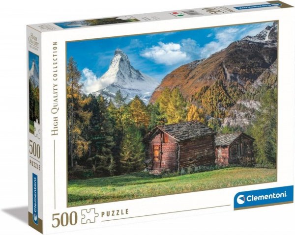 Clementoni Puzzle 500 elementów High Quality Uroczy Matterhorn