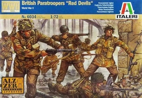 Italeri Model plastikowy British Paratroopers