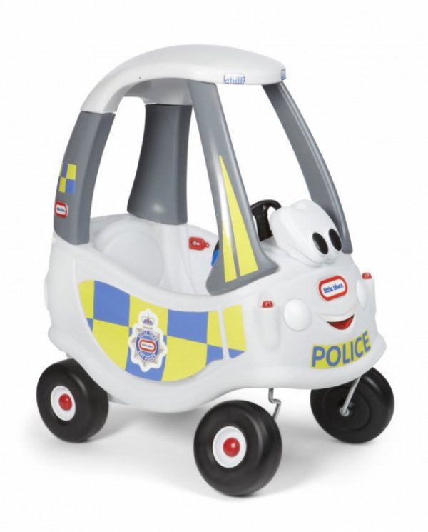 Little Tikes Jeździk Cozy Coupe Policja biała