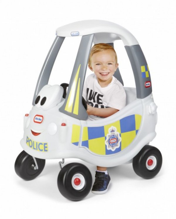 Little Tikes Jeździk Cozy Coupe Policja biała