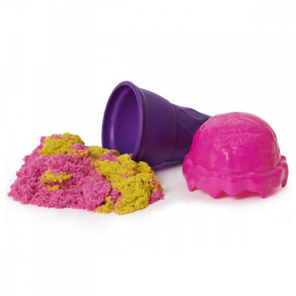 Spin Master Piasek Kinetic Sand Pojemnik na lody