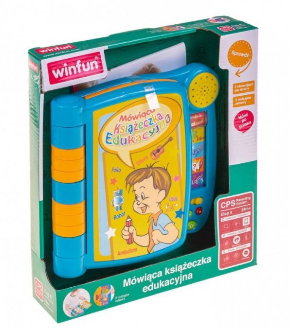 Smily Play Mówiąca książeczka edukacyjna Winfun