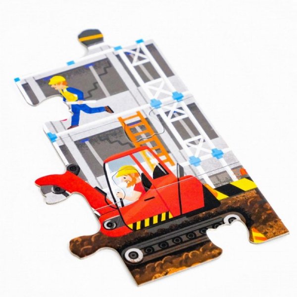 Muduko Puzzle 24 elementy Na Budowie praca wre