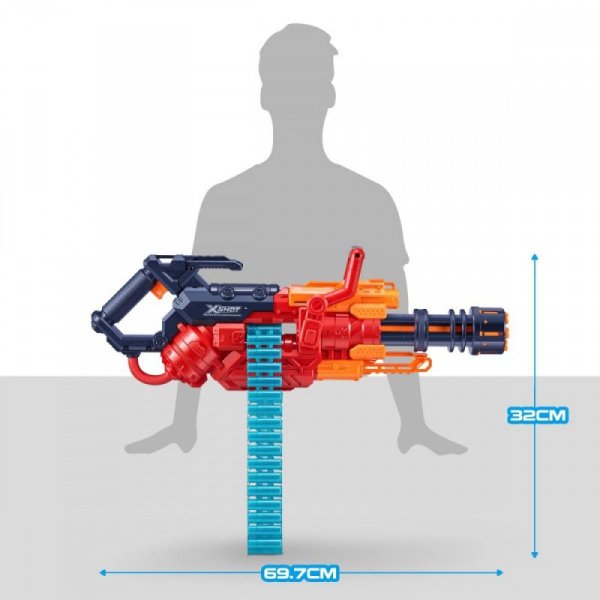 ZURU X-Shot Wyrzutnia Excel Crusher 48 strzałek